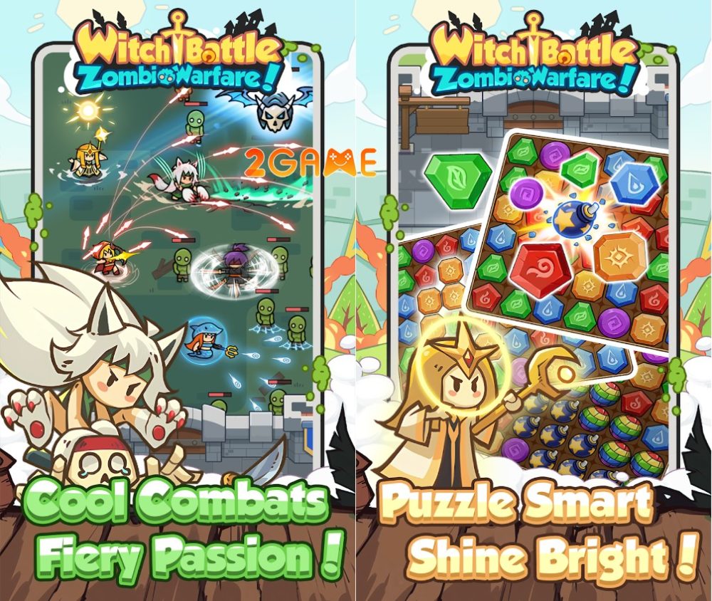 witch-battle-zombie-warfare-3 Trở thành phù thủy tối thượng trong game Witch Battle: Zombie Warfare witch battle zombie warfare 3