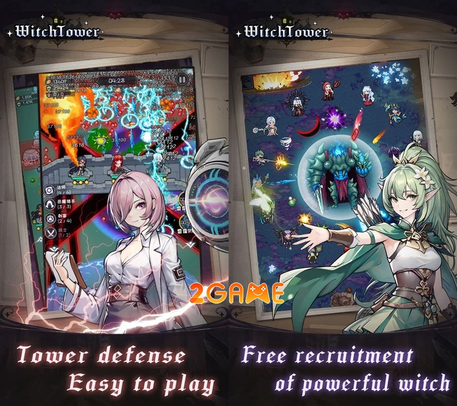 witch-tower-2 Top 6 game thủ thành màn hình dọc mới nhất năm 2024 witch tower 2
