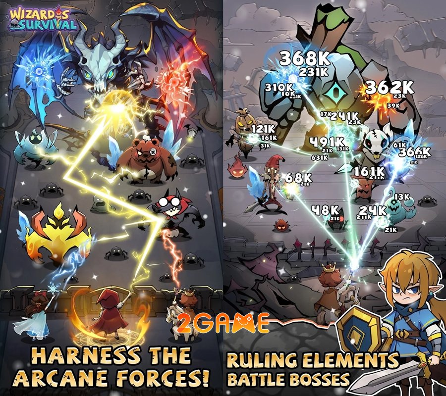 Wizard’s Survival – Phiêu lưu trong thế giới phù thủy kỳ ảo wizardsurvival manhinhdoc 3