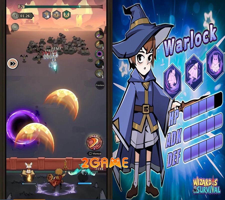 Wizard’s Survival – Phiêu lưu trong thế giới phù thủy kỳ ảo wizardsurvival manhinhdoc 5 1