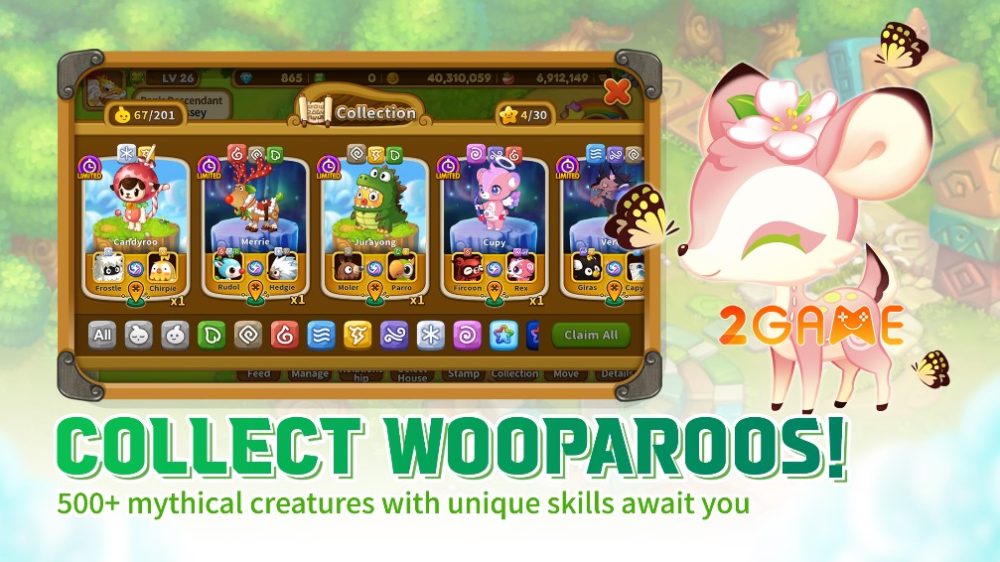wooparoo-odyssey-1-2 Hơn 500 Wooparoo đang chờ bạn khám phá và thu phục trong game Wooparoo Odyssey