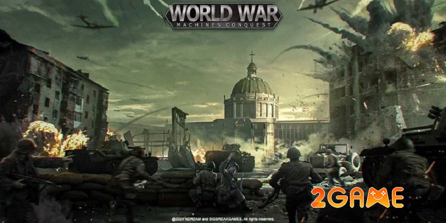 World War: Machines Conquest – Tại sao bạn không nên bỏ lỡ game MMO quân sự hoành tráng này? world war machines conquest 1