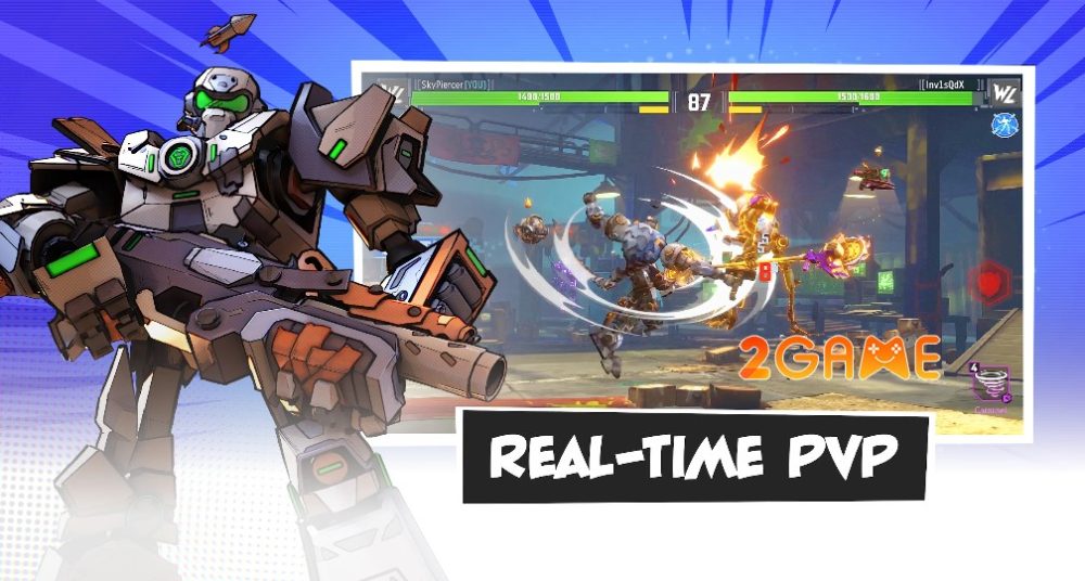 wreck-league-1 Sáng tạo robot chiến đấu của riêng mình trong game Wreck League wreck league 1