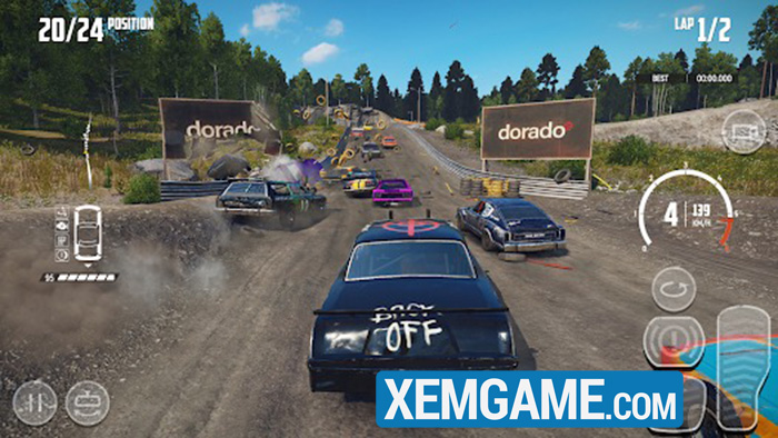Wreckfest Mobile: game đua xe chiến đấu vừa giảm giá mạnh wreckfest mobile 4