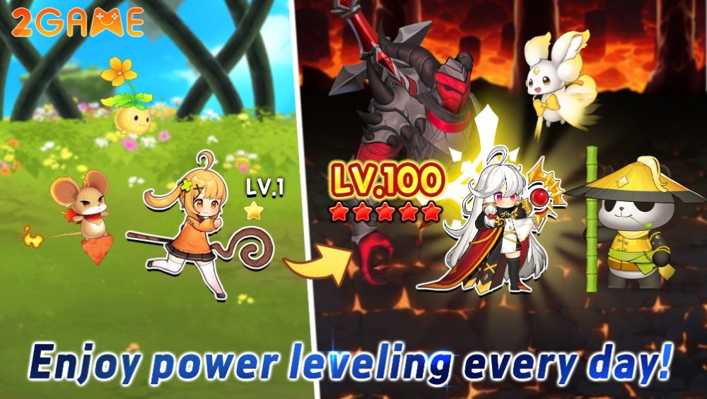 X Magician: Idle RPG – Bảo vệ thế giới cùng các cô nàng phép thuật x magician idle rpg 2