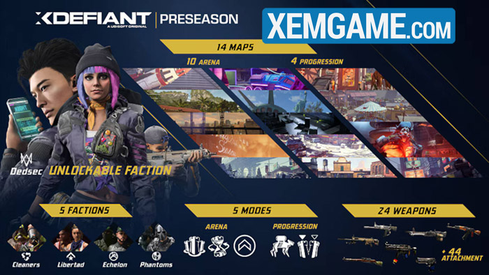 Có gì trong XDefiant – game bắn súng free to play của Ubisoft xdefiant gioi thieu game 4