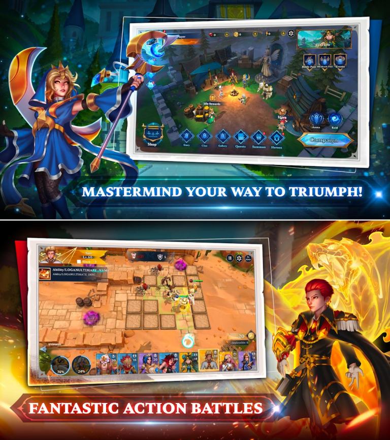 Heroes Defense - Game thủ thành chiến thuật đã chính thức ra mắt trên Google Play Store xhrmtqo 1