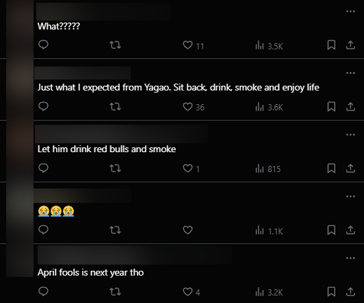 Khán giả có người ngạc nhiên nhưng cũng có người hiểu rằng đó là tính cách Yagao