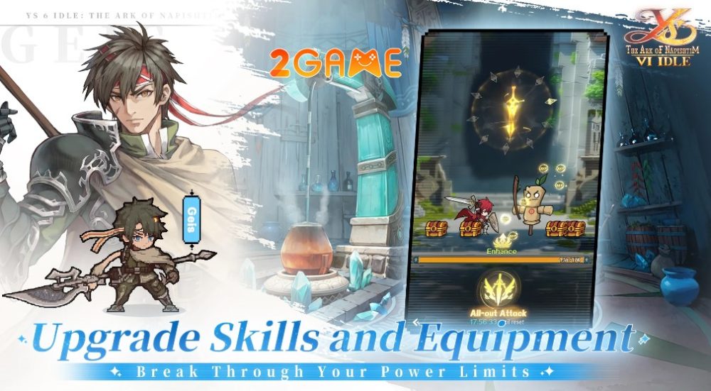 Ys6 Idle: The Ark of Napishtim – Phiên bản mobile mới nhất từ series cực hot của Nhật Bản ys 6 idle the ark of napishtim 2