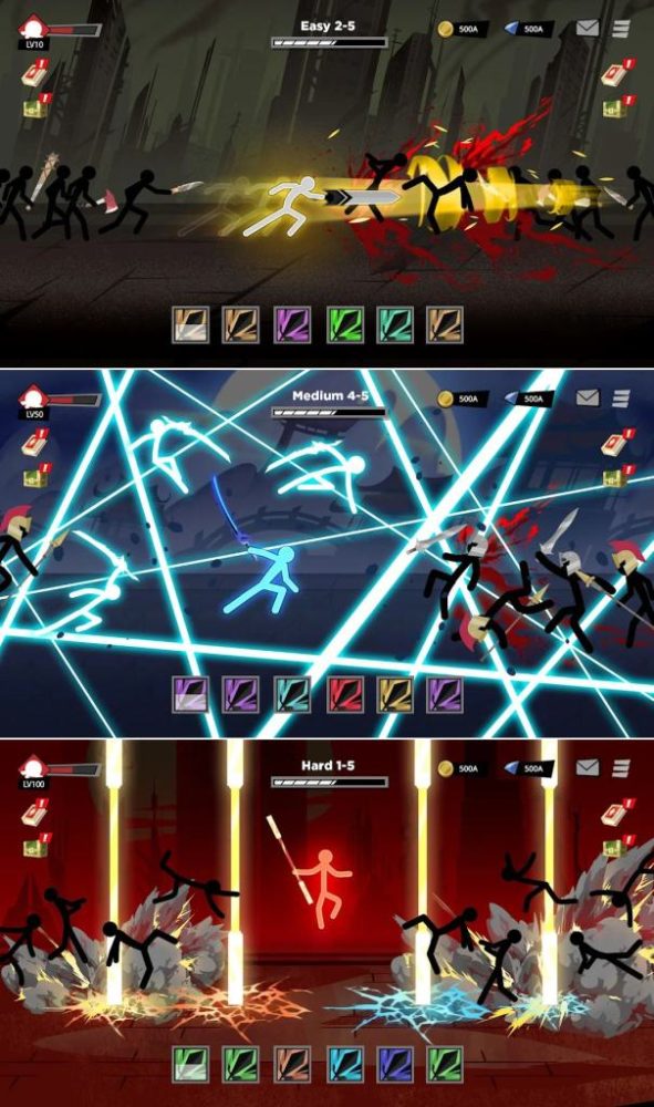 Epic Stickman: RPG Idle Game hiện đã có mặt trên cả Apple Store và Google Play Store z2telll