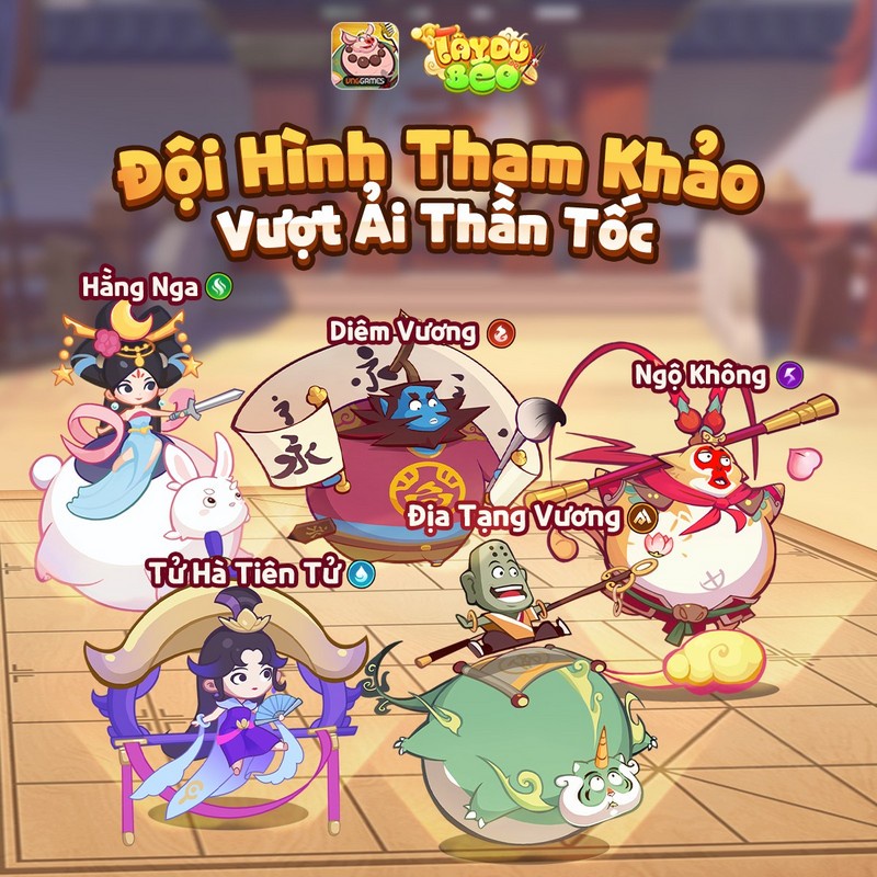 zdeawbr Tây Du Béo VNG - Tựa game chiến thuật, rảnh tay vượt ải chính thức ra mắt zdeawbr