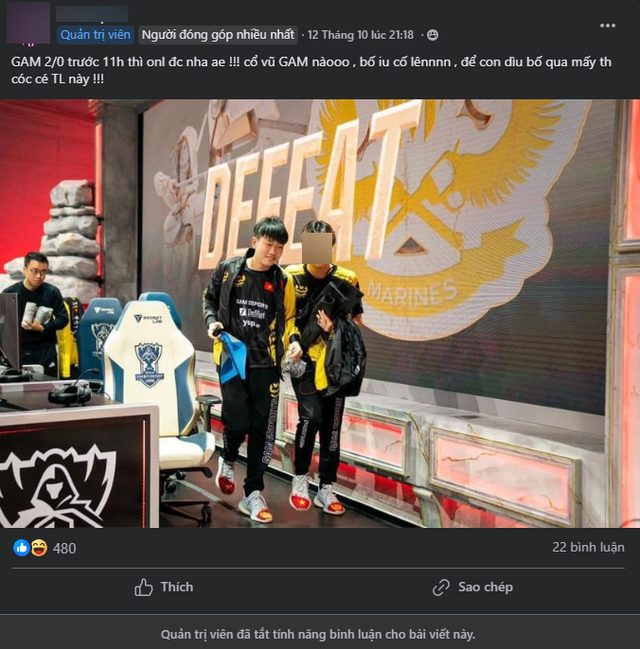 Bài đăng bị khóa từ 12/10 Bài đăng bị khóa từ 12/10