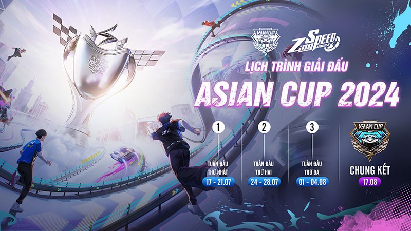 Asian Cup 2024: Giải đấu ZingSpeed Mobile dnah giá nhất Đông Nam Á chính thức khởi tranh Asian Cup 2024: Giải đấu ZingSpeed Mobile dnah giá nhất Đông Nam Á chính thức khởi tranh