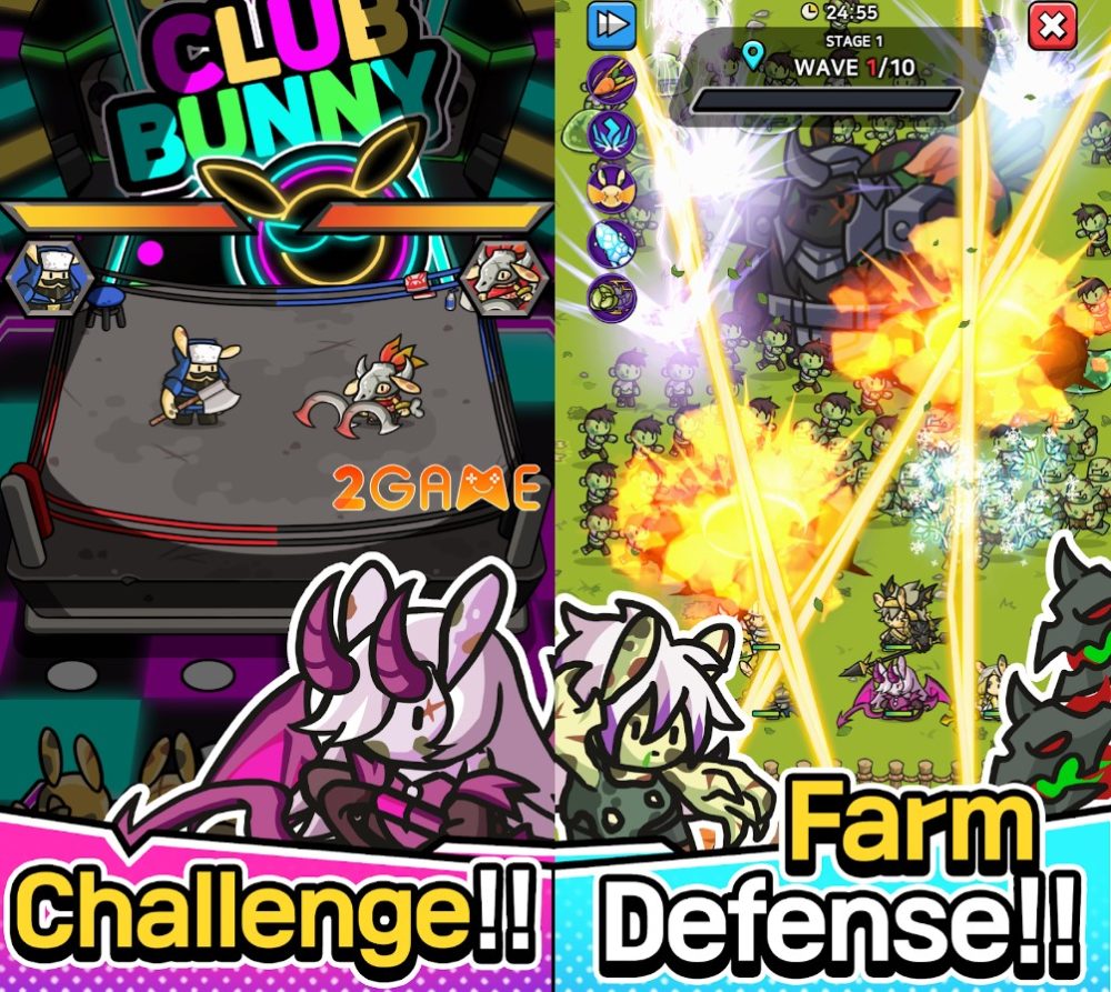 zombie-bunny-farm-3 Zombie Bunny Farm – Bảo vệ trang trại cùng những chú thỏ siêu đáng yêu zombie bunny farm 3