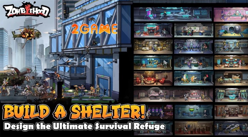 zombiehood-4 Xây dựng căn cứ trong game Zombiehood