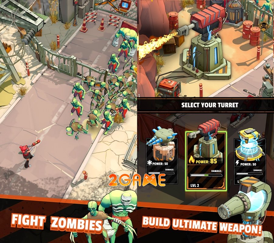 Zombiepunk: Fight & Survive – Game phòng thủ tháp với nhiều thử thách mới zombiepunk mobile 1