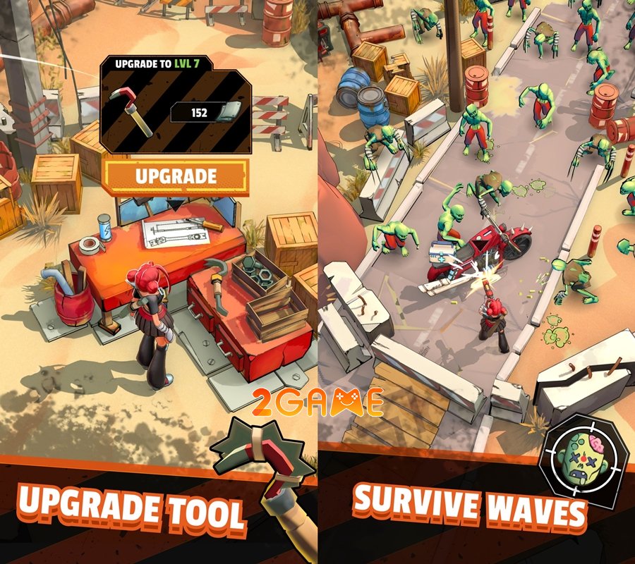 Zombiepunk: Fight & Survive – Game phòng thủ tháp với nhiều thử thách mới zombiepunk mobile 2