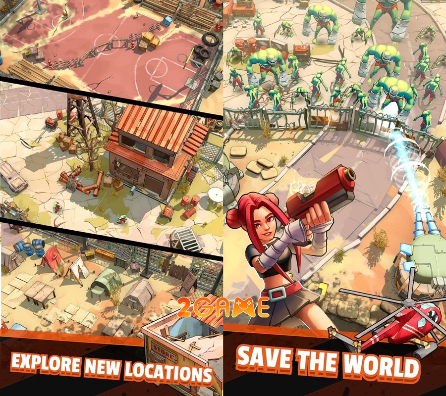 Zombiepunk: Fight & Survive – Game phòng thủ tháp với nhiều thử thách mới zombiepunk mobile 3