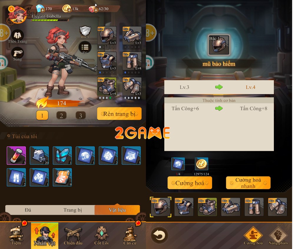 Các phần quà trong giftcode Zombies Boom vô cùng hấp dẫn