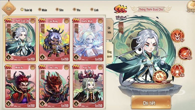 Lục Giới Phong Thần: Game đấu tướng chibi đề tài “chiến lục giới" sắp ra mắt game thủ Việt 0102 luc gioi phong than 3