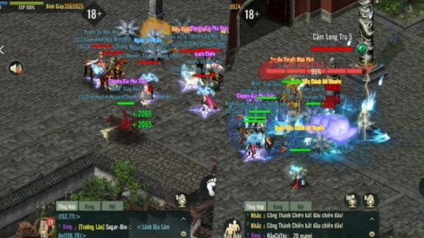 Võ Lâm Truyền Kỳ 1 Mobile dậy sóng với trận Công Thành Chiến liên server đầu tiên 0508 vltk 2022 2jpg