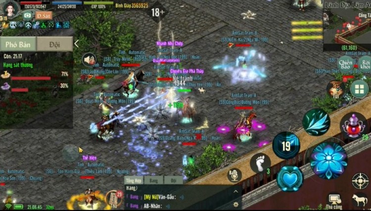 Võ Lâm Truyền Kỳ 1 Mobile dậy sóng với trận Công Thành Chiến liên server đầu tiên 0508 vltk 2022 4