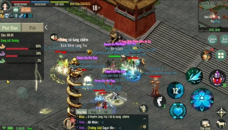 Võ Lâm Truyền Kỳ 1 Mobile dậy sóng với trận Công Thành Chiến liên server đầu tiên 0508 vltk 2022 6