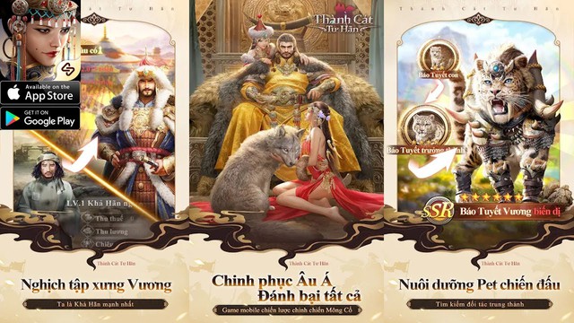 200 server Châu Á của Game of Khans full cục bộ: Sức hút của tựa game chinh chiến Mông Cổ thịnh hành toàn cầu - Ảnh 5. 200 server Châu Á của Game of Khans full cục bộ: Sức hút của tựa game chinh chiến Mông Cổ thịnh hành toàn cầu - Ảnh 5.