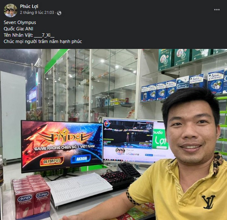 "Dưỡng sinh lạ" như các cụ U70: Lái phi cơ dame trụ căng đét, chơi game Phi Đội bốc nhất dòng không chiến tại Việt Nam 0609 phi doi 2022 11