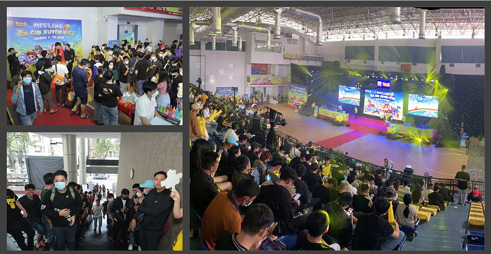 Rạng rỡ những nụ cười từ hàng ngàn game thủ tham dự offline Gunny Origin – Gà Gin xuyên Việt chặng thứ nhất