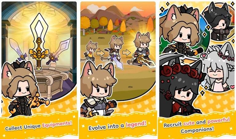 0gazi6l Cat Legends: Idle RPG Game hiện đã mở Đăng ký trước thông qua Google Play Store 0gazi6l