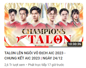 AIC 2023 khép lại, fan Liên Quân Việt chỉ quan tâm tới một điều duy nhất - Ảnh 1. AIC 2023 khép lại, fan Liên Quân Việt chỉ quan tâm tới một điều duy nhất - Ảnh 1.
