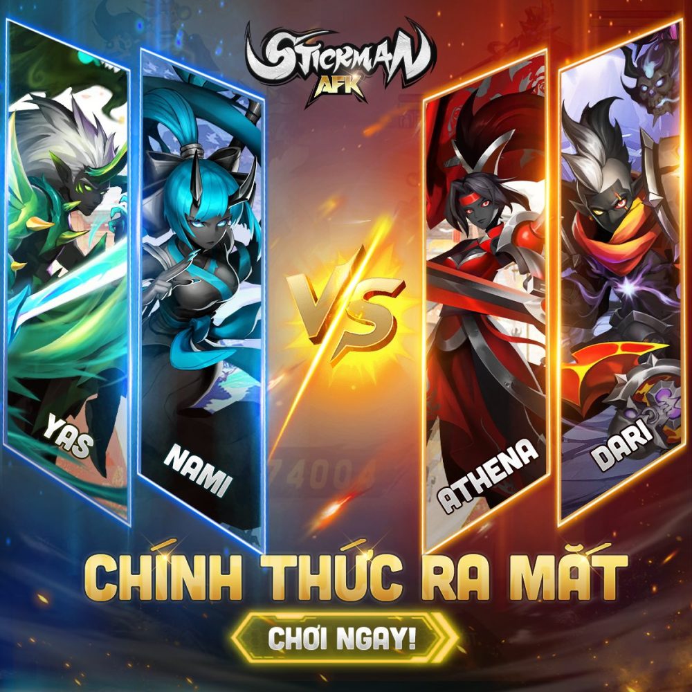 Stickman AFK chính thức ra mắt - Ảnh 1.