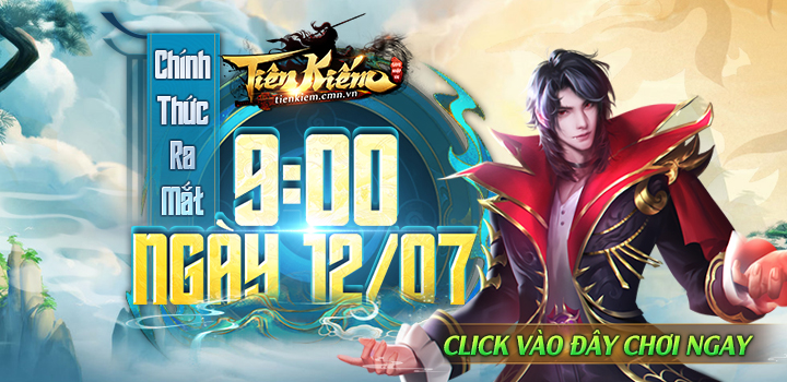 Tiên Kiếm chơi lớn tặng tượng vàng Kiếm Thánh 9999 ấn định ngày ra mắt 12/7 - Ảnh 1. Tiên Kiếm chơi lớn tặng tượng vàng Kiếm Thánh 9999 ấn định ngày ra mắt 12/7 - Ảnh 1.