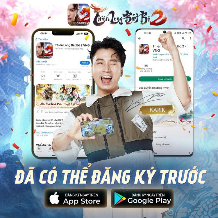 Karik hóa Tiêu Dao, kêu gọi game thủ cùng khám phá thế giới kiếm hiệp hoàn mỹ Thiên Long Bát Bộ 2 VNG 1010 thien long bat bo 2 vng 2022 3