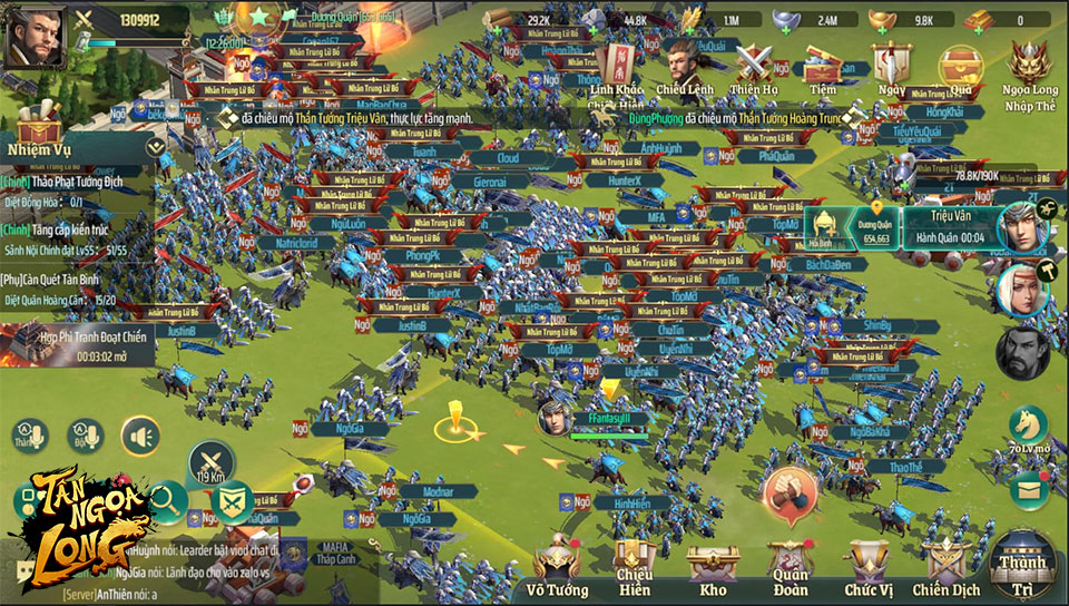 Trận hình & đội hình – Những điều game thủ Tân Ngọa Long nên biết 110 4