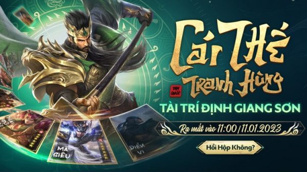 Garena Cái Thế Tranh Hùng - Game đấu tướng chiến thuật mới nhất năm 2023 1101 garena cai the anh hung 0jpg
