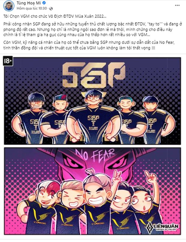 BLV Tùng Họa Mi lên tiếng giải thích sau hàng loạt cáo buộc có “ác cảm” với Saigon Phantom 119 4