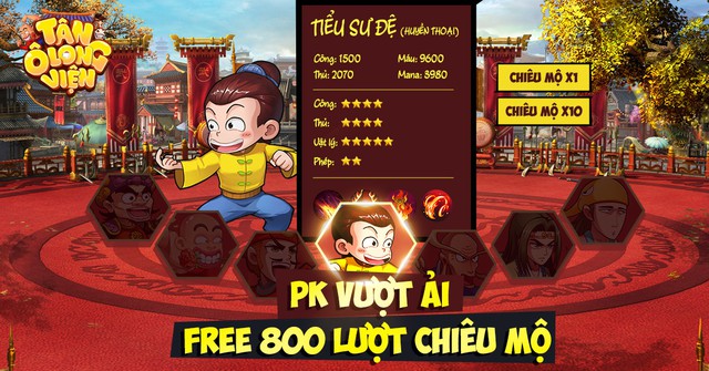 Chấp cả nhập vai lẫn anime, Tân Ô Long Viện bật thẳng TOP 1 Store trước... 4 ngày ra mắt, 80.000 lượt tải trước - Ảnh 5. Chấp cả nhập vai lẫn anime, Tân Ô Long Viện bật thẳng TOP 1 Store trước... 4 ngày ra mắt, 80.000 lượt tải trước - Ảnh 5.