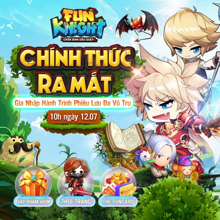 Nhận ngay giftcode Fun Knight: Chiến Binh Siêu Quậy mừng game ra mắt chính thức tại Việt Nam 1207 chien binh sieu quay 2022 1