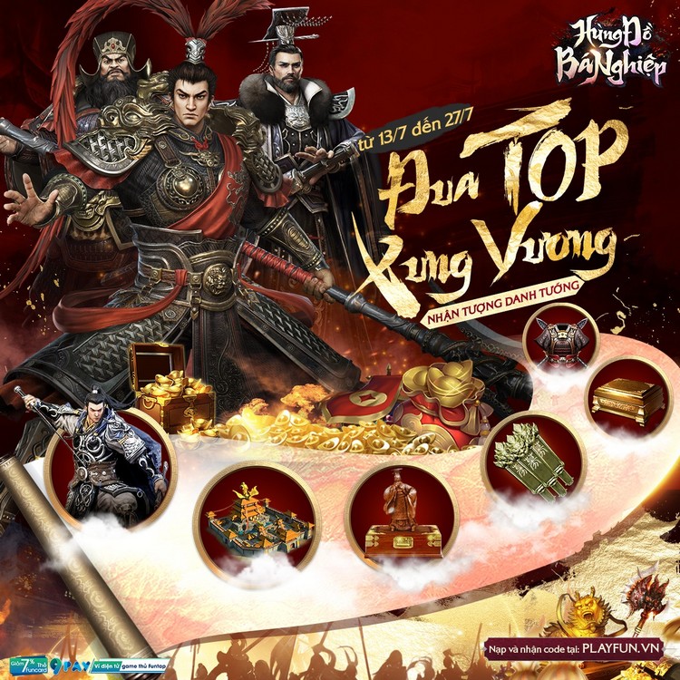 1307-hung-do-ba-nghiep-2022-8 Nhanh tay nhận loạt giftcode Hùng Đồ Bá Nghiệp được gửi tới độc giả mừng game chính thức ra mắt 1307 hung do ba nghiep 2022 8