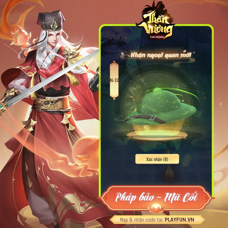 Xôn xao trước loạt vật phẩm “Điếu Cày, Mũ Cối, Tông Lào, Dép Tổ Ong” xuất hiện trong Thần Vương Chi Mộng, đúng là game hay cái gì cũng làm được 1402 than vuong chi mong 1