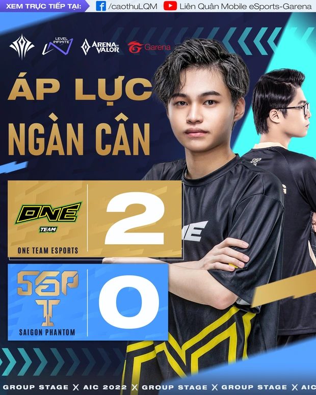 Liên Quân Mobile: Saigon Phantom bất ngờ phải dừng bước ngay tại vòng bảng AIC 2021 142 2