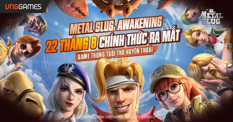 Vượt mốc 3 triệu người đăng ký trước, Metal Slug: Awakening có điều gì thu hút game thủ đến vậy? 1508 metal slug 5