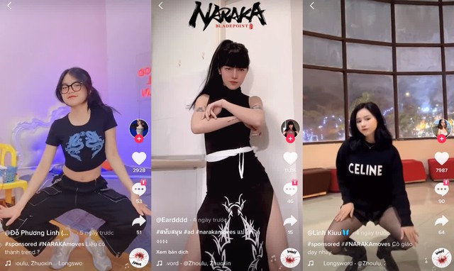 Gái xinh đu trend “kỳ lạ” trên Tiktok: Lắc hông biên độ mạnh thu về… 40 triệu views, “Lisa Việt Nam” cũng không thể cưỡng - Ảnh 2. Gái xinh đu trend “kỳ lạ” trên Tiktok: Lắc hông biên độ mạnh thu về… 40 triệu views, “Lisa Việt Nam” cũng không thể cưỡng - Ảnh 2.