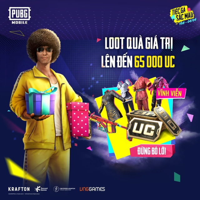 Nhanh tay giành lấy cơ hội “song ca” cùng với Hoàng tử Indie - Vũ tại buổi Livestream Tiệc Gà Sắc Màu của PUBG Mobile - Ảnh 3. Nhanh tay giành lấy cơ hội “song ca” cùng với Hoàng tử Indie - Vũ tại buổi Livestream Tiệc Gà Sắc Màu của PUBG Mobile - Ảnh 3.