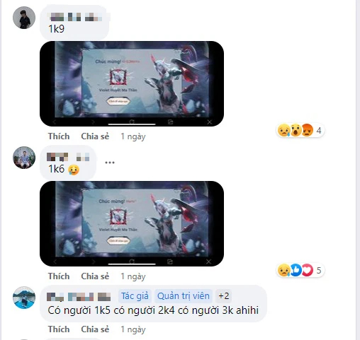 Game thủ Liên Quân quyết tâm “khô máu” vì skin cực hiếm, có người cáu Garena vì tốn tiền triệu vẫn chưa ra - Ảnh 2.