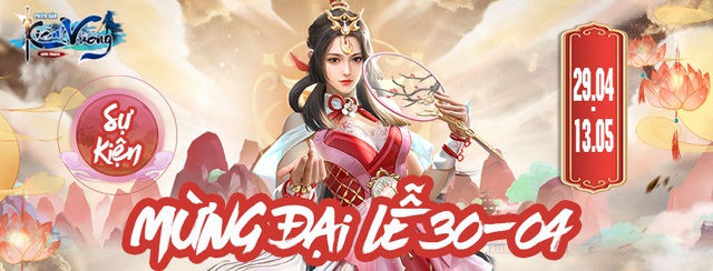 Game thủ Kiếm Vương ADNX Mobile bùng nổ với sự kiện mừng Đại lễ 30/4 – 1/5 - Ảnh 1. Game thủ Kiếm Vương ADNX Mobile bùng nổ với sự kiện mừng Đại lễ 30/4 – 1/5 - Ảnh 1.