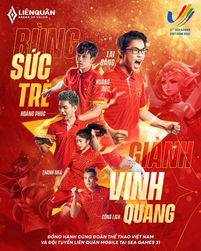 Đăng poster cổ vũ đội tuyển Liên Quân VN tại SEA Games 31, Hoàng Đức bị Tiến Linh “dìm hàng” không thương tiếc - Ảnh 1.