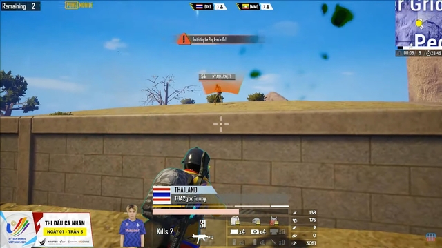 Mở màn nội dung thi đấu cá nhân PUBG Mobile: Thái Lan thống trị vị trí đầu bảng, Việt Nam gặp phải đối thủ bất ngờ - Ảnh 12. Mở màn nội dung thi đấu cá nhân PUBG Mobile: Thái Lan thống trị vị trí đầu bảng, Việt Nam gặp phải đối thủ bất ngờ - Ảnh 12.